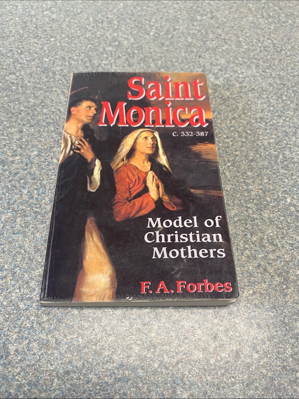 Saint Monica Paperback Book Faith Inspired Catholic